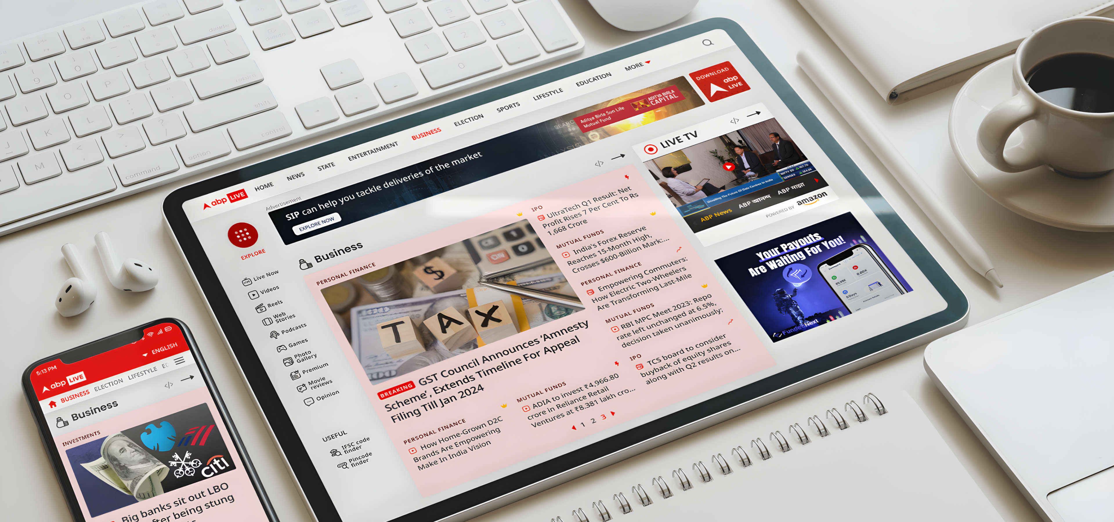 Transforming ABP Live: From News to Infotainment | 48% new viewers, 48% more views | Google News Initiative